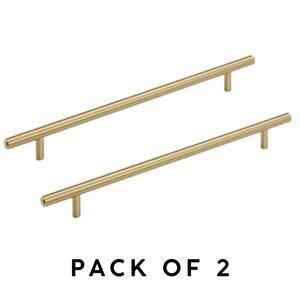 Amerock Bar Pulls 10-1/16 in (256 mm) Center-to-Center Cabinet Pull – Pack of 2